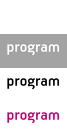 Programme
