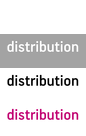 Distribution